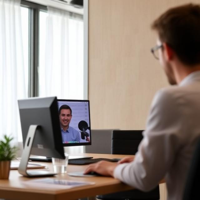 DeepAI. (2026). Online interview image. [AI-generated image]. Retrieved from https://deepai.org/machine-learning-model/text2img